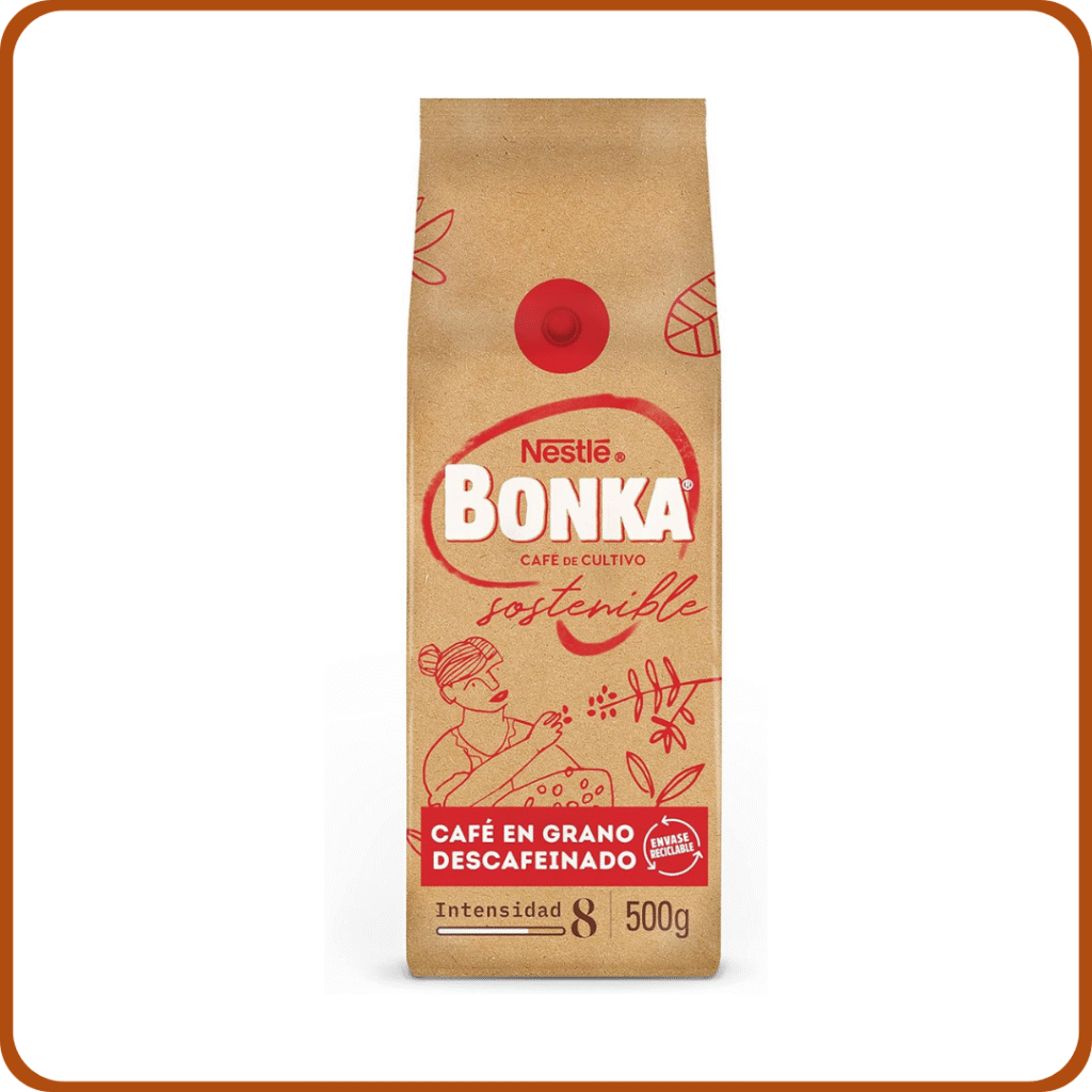 Bonka Café Grano Descafeinado 500 g