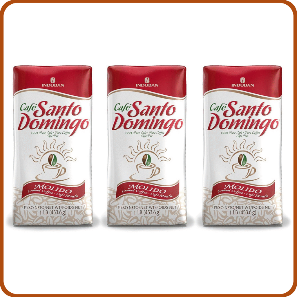 Cafe Molido Santo Domingo Coffee 1 Lb. Bags 3-pack 3 Lbs. Total