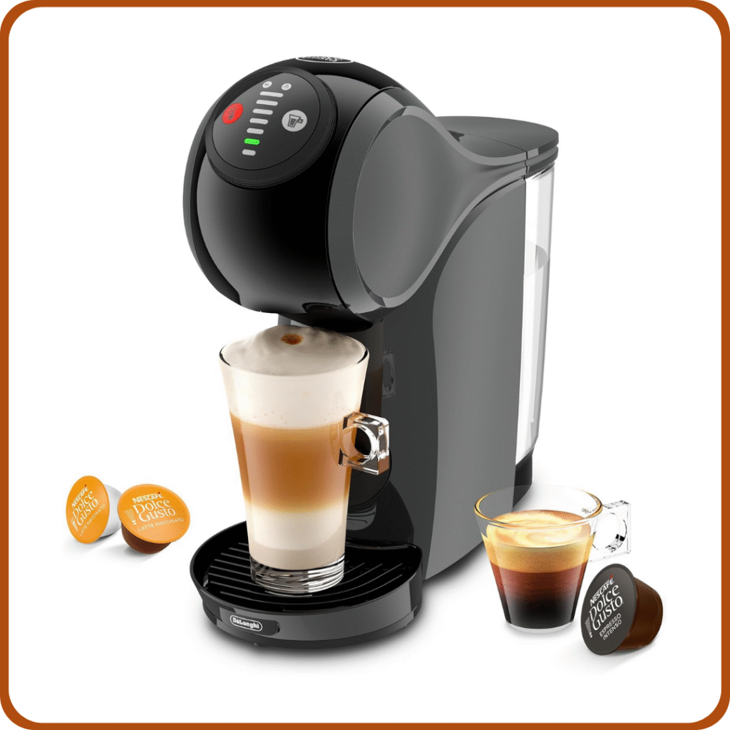 NESCAFÉ DOLCE GUSTO Dolce Gusto Genio S EDG226.A, Pod Coffee Machine Including 3 Pack of Coffee Pods, Compact Design, Adjustable Drink Size, 0,8L Removable Water Tank, 1470 W, Anthracite