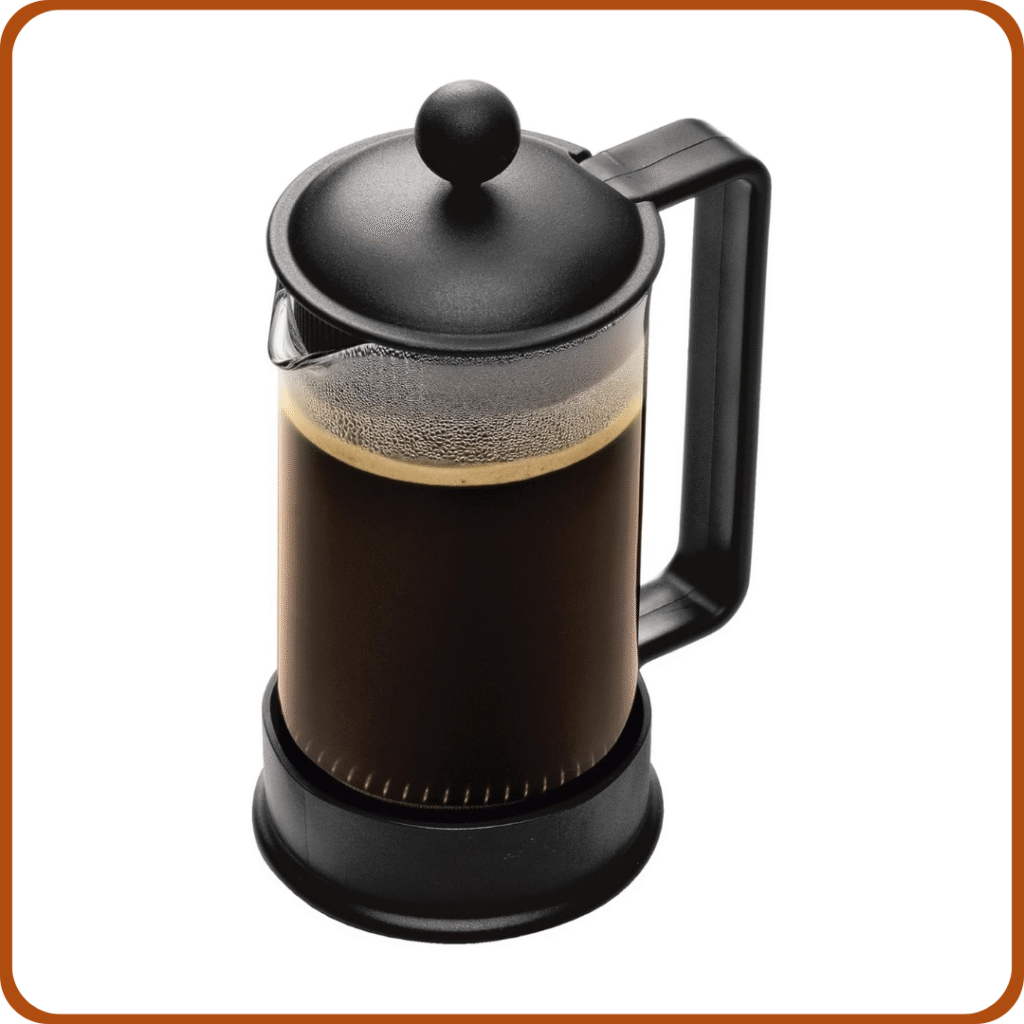 Bodum - 1543-01 - Brazil - Cafetera 3 Tazas - 0,35 l - Color Negro