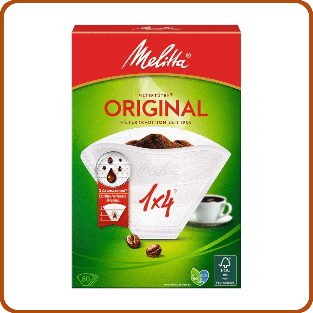 Melitta Bolsas de filtro originales (80 unidades) 