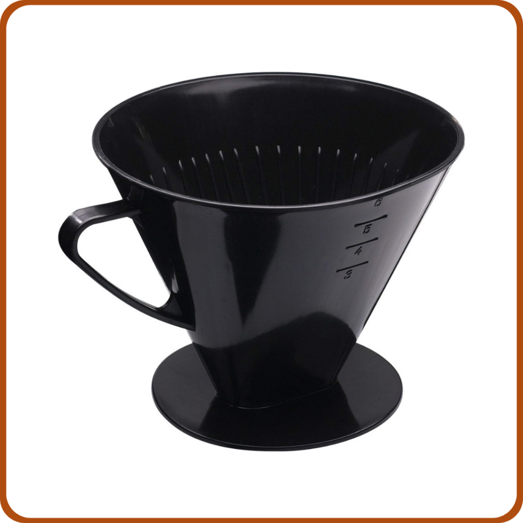 Westmark Filtro para café/Portafiltros, Filtro tamaño 6, Para hasta 6 tazas de café, Six, 24462261 